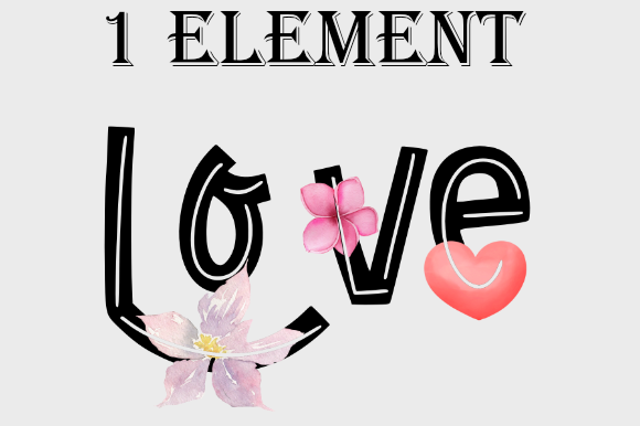 Download Love Illustration, Lettering Valentine's - Lettering Collection