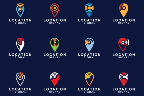 Download Signal Location Connection Icons Logo - Connection Collection