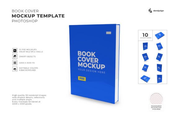 Download Book Cover Mockup Template Bundle - Book cover Collection