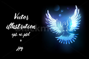 Download Glowing Blue Dove - Glowing Collection