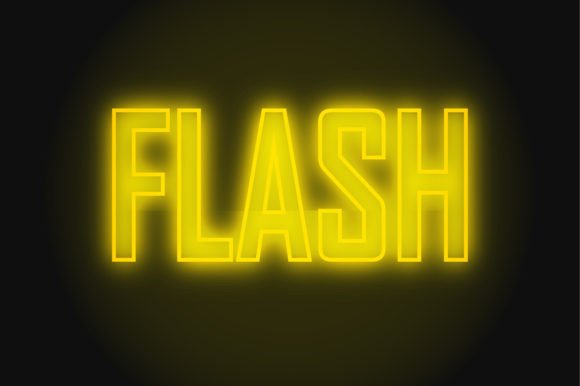 Download Glowing Effect - Yellow FLASH SVG - Glowing Collection