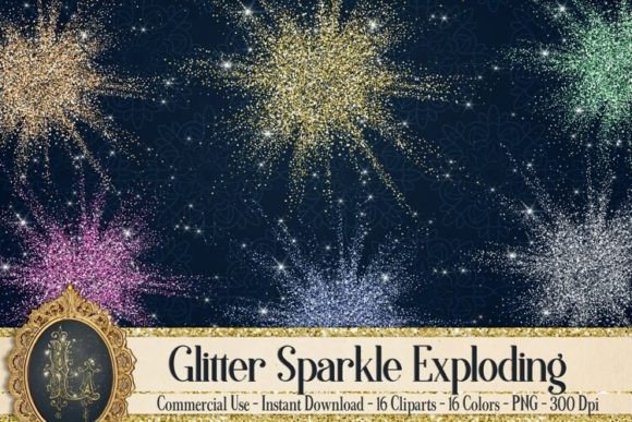 Download Glowing Glitter Explode Dust PNG - Glowing Collection