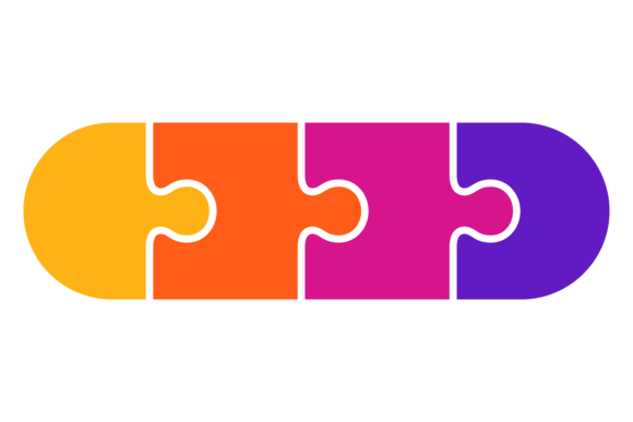 Download Jigsaw Pieces Connection. Color Business - Connection Collection