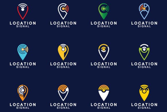 Download Signal Location Connection Icons Logo - Connection Collection