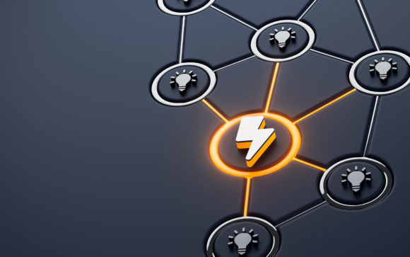 Download Lighting Bolt Neon Sign Glowing Social - Glowing Collection